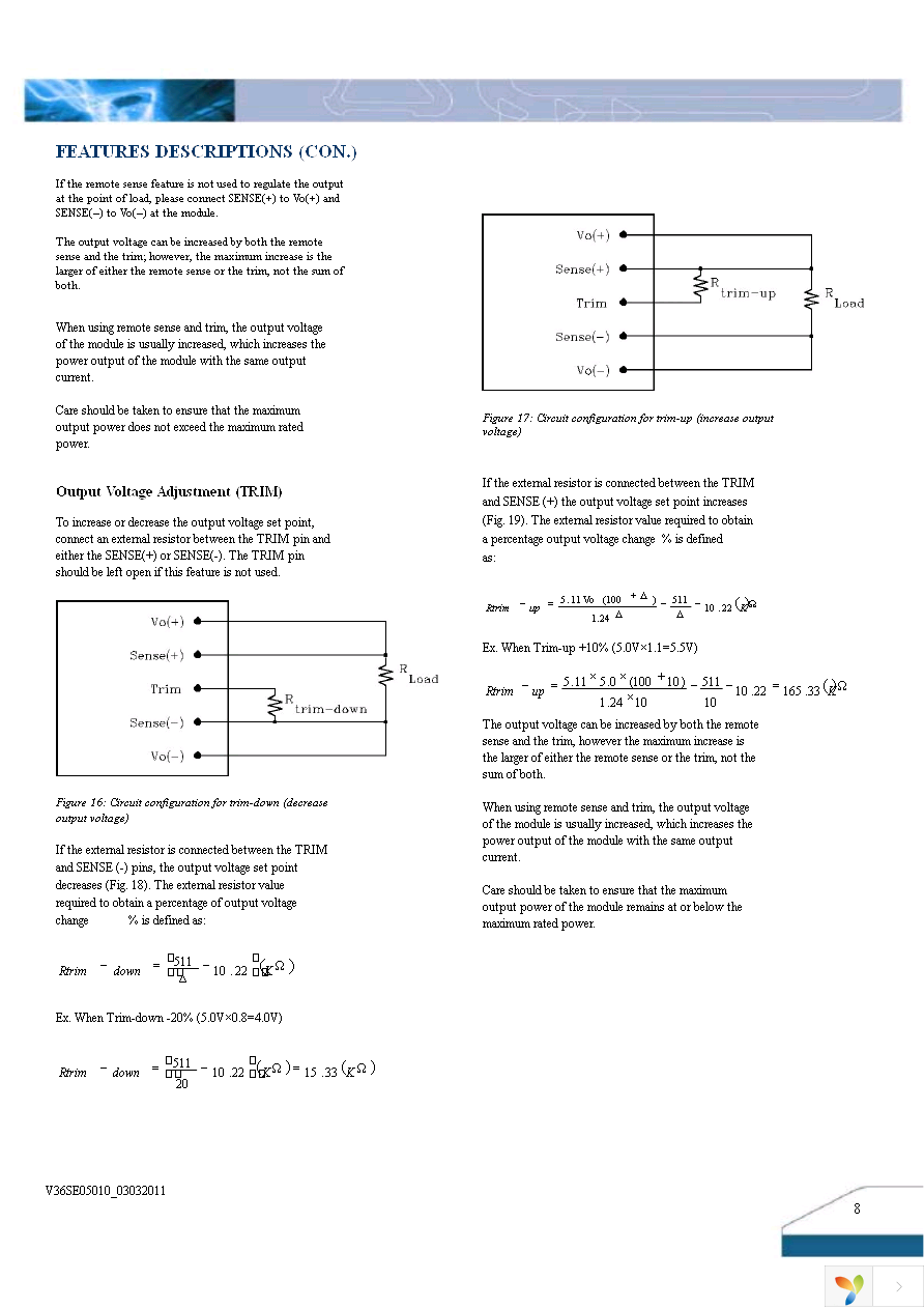 V36SE05010NRFA Page 8