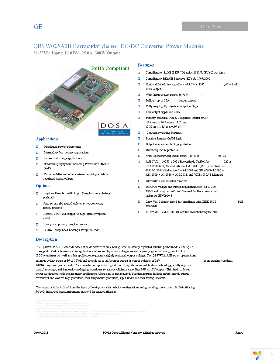 QBVW025A0B41-HZ Page 1