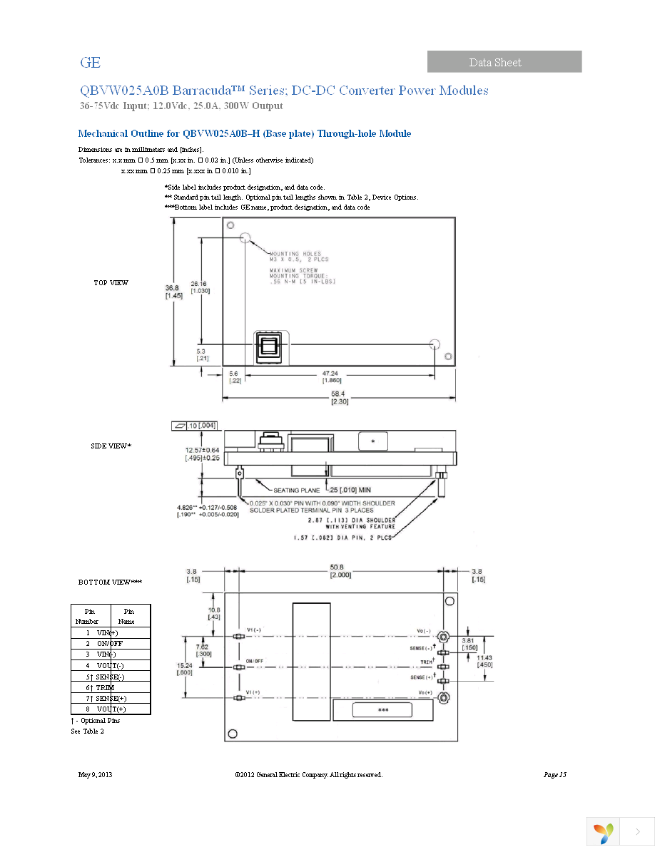 QBVW025A0B41-HZ Page 15