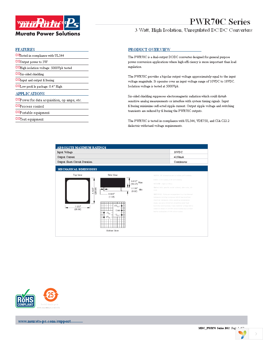 PWR70C Page 1