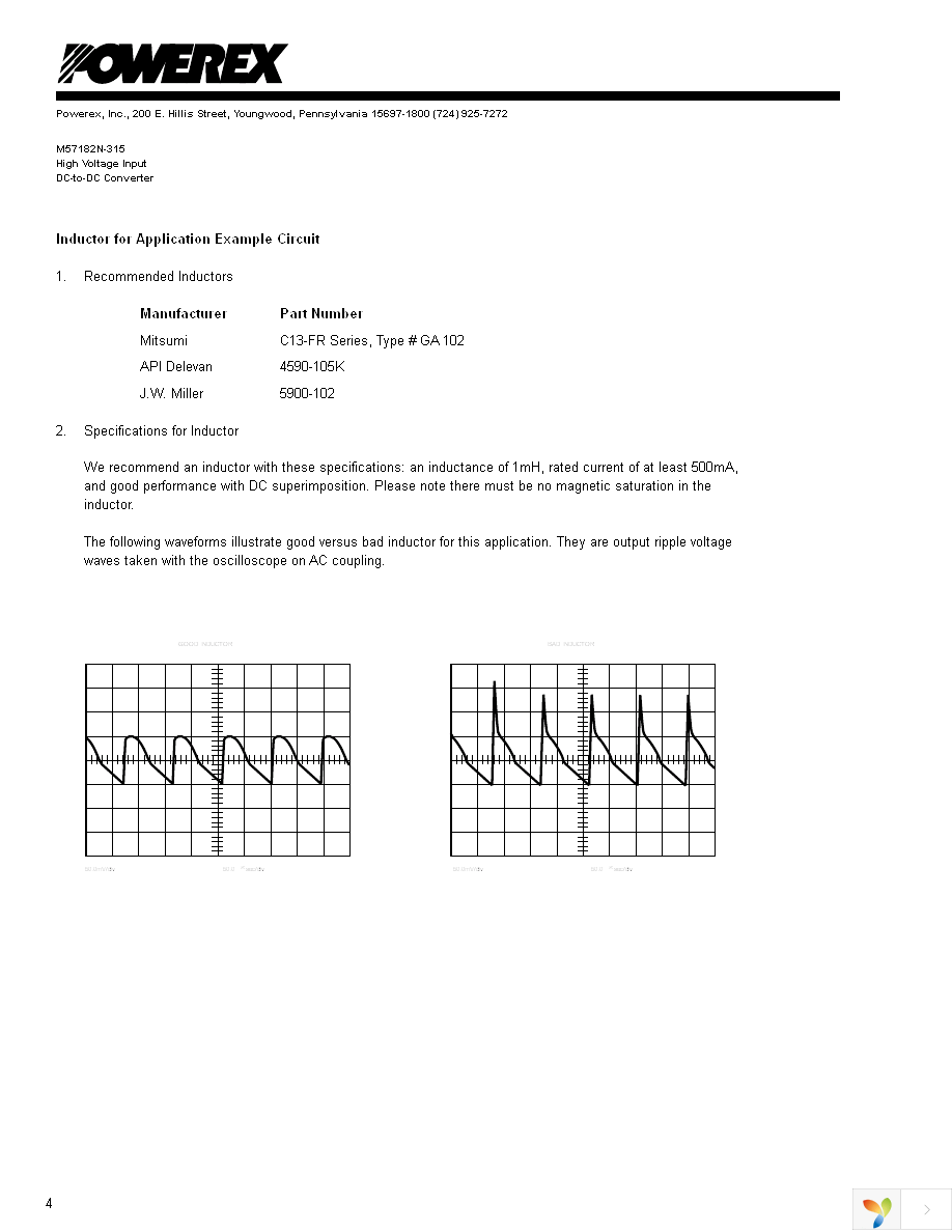 M57182N-315F Page 4