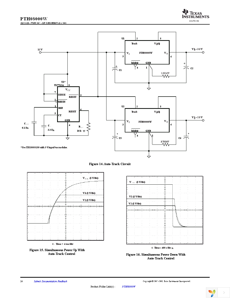 PTH08000WAH Page 14