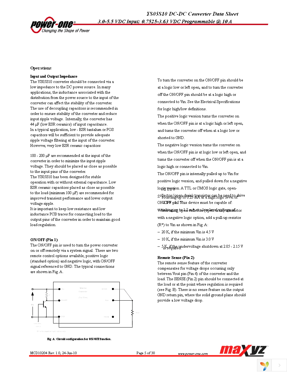 YS05S10-0G Page 5