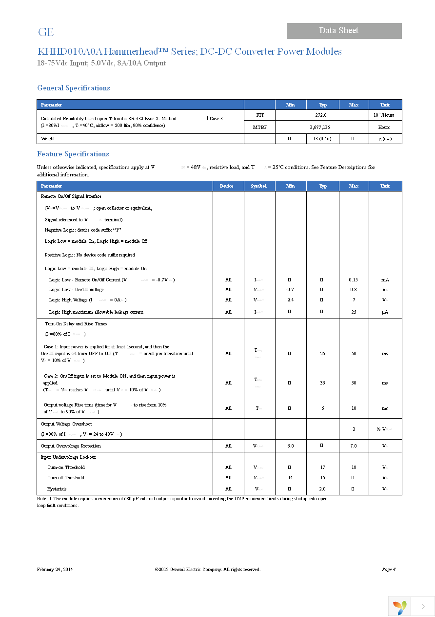 KHHD010A0A41-SRZ Page 4