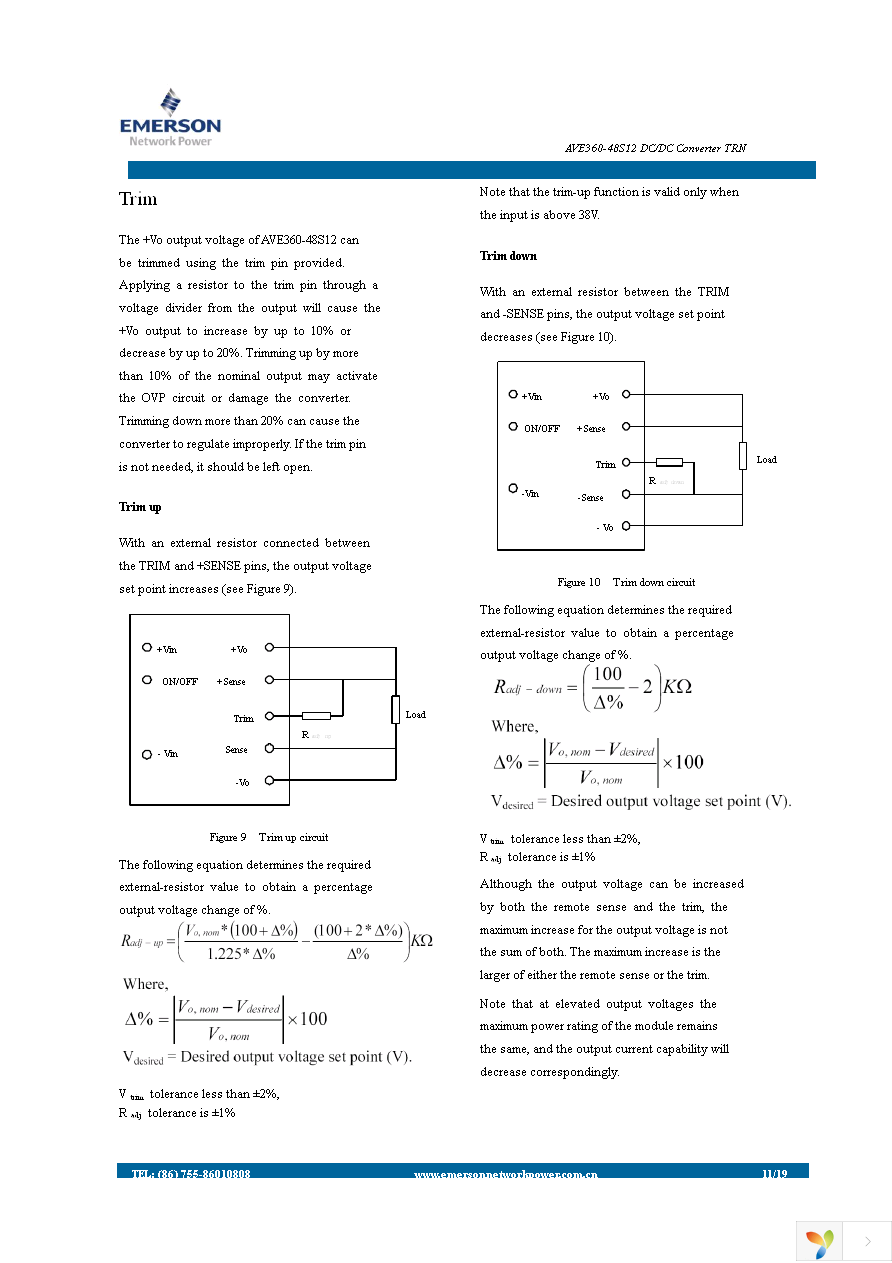 AVE360-48S12-4 Page 11