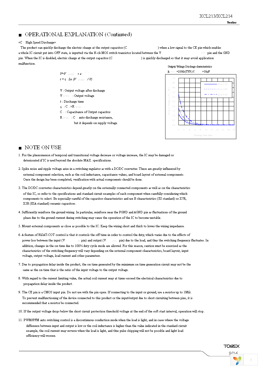 XCL214B333DR Page 9