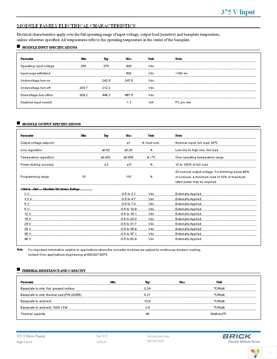 V375C8C100BL Page 2