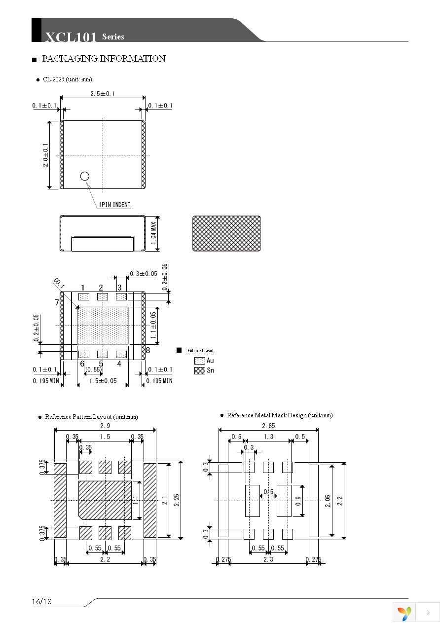 XCL101A301BR-G Page 16