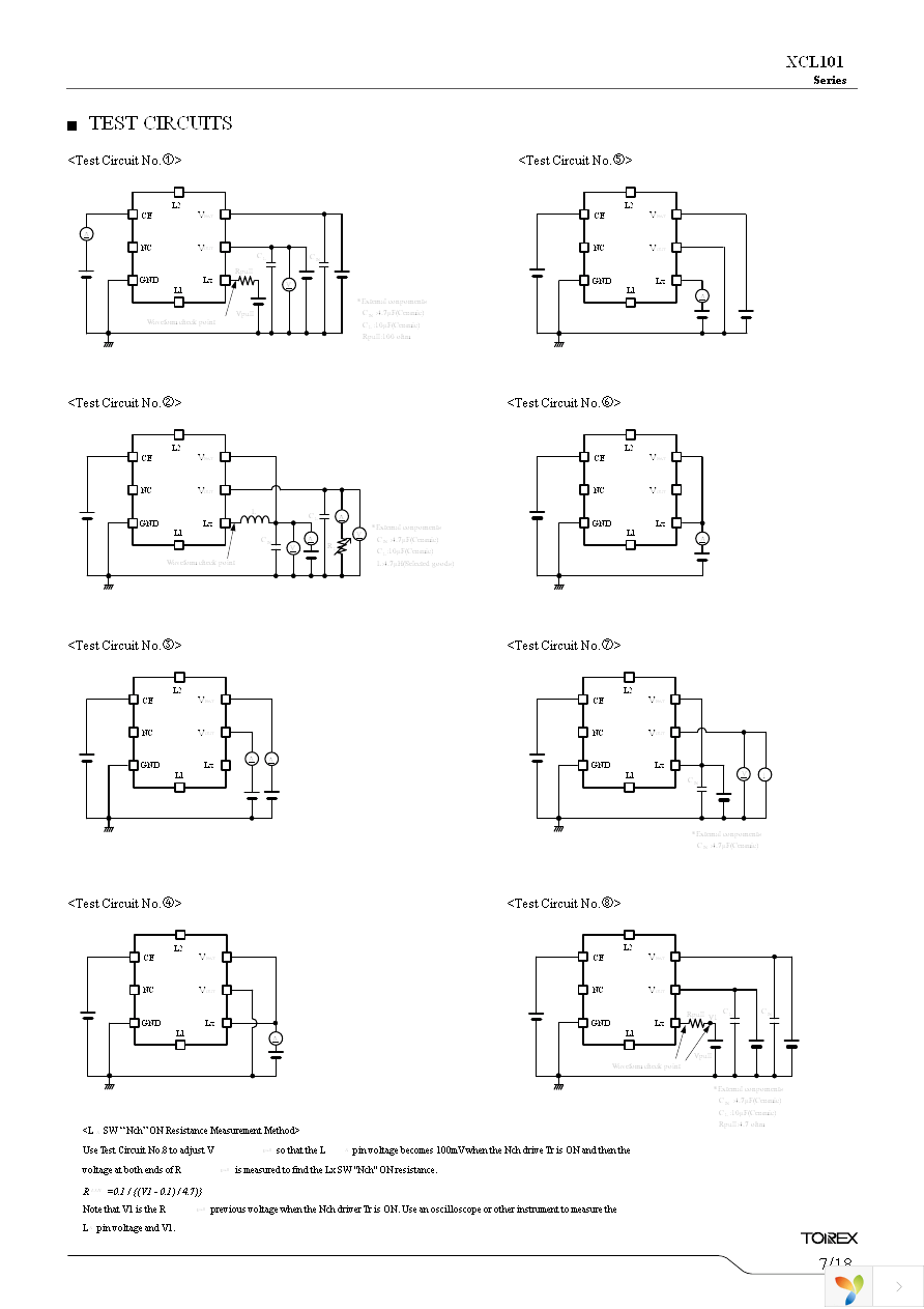 XCL101A301BR-G Page 7