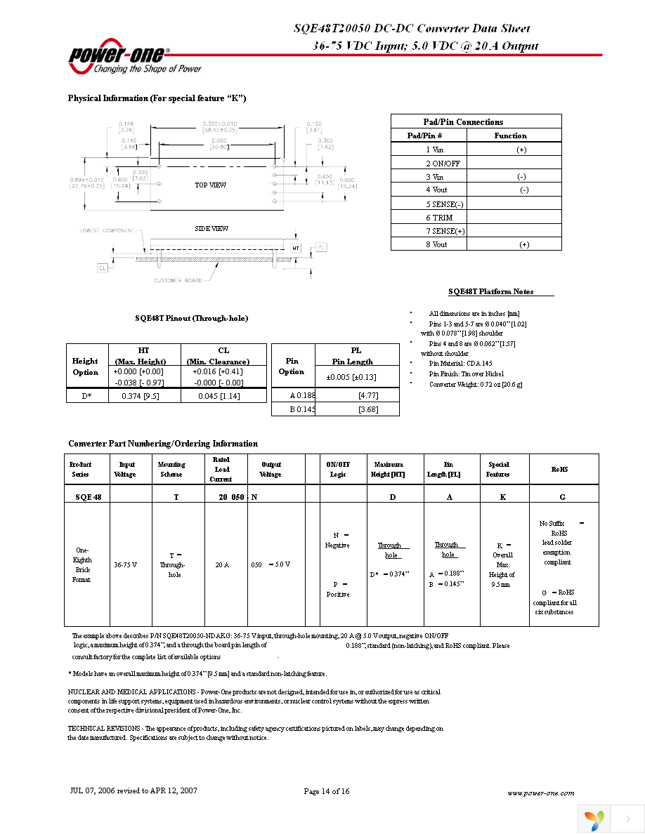 SQE48T20050-NGB0G Page 14