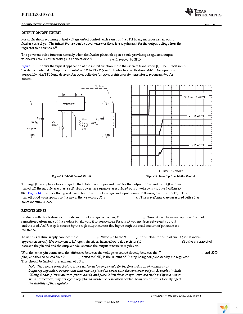 PTH12030WAS Page 14