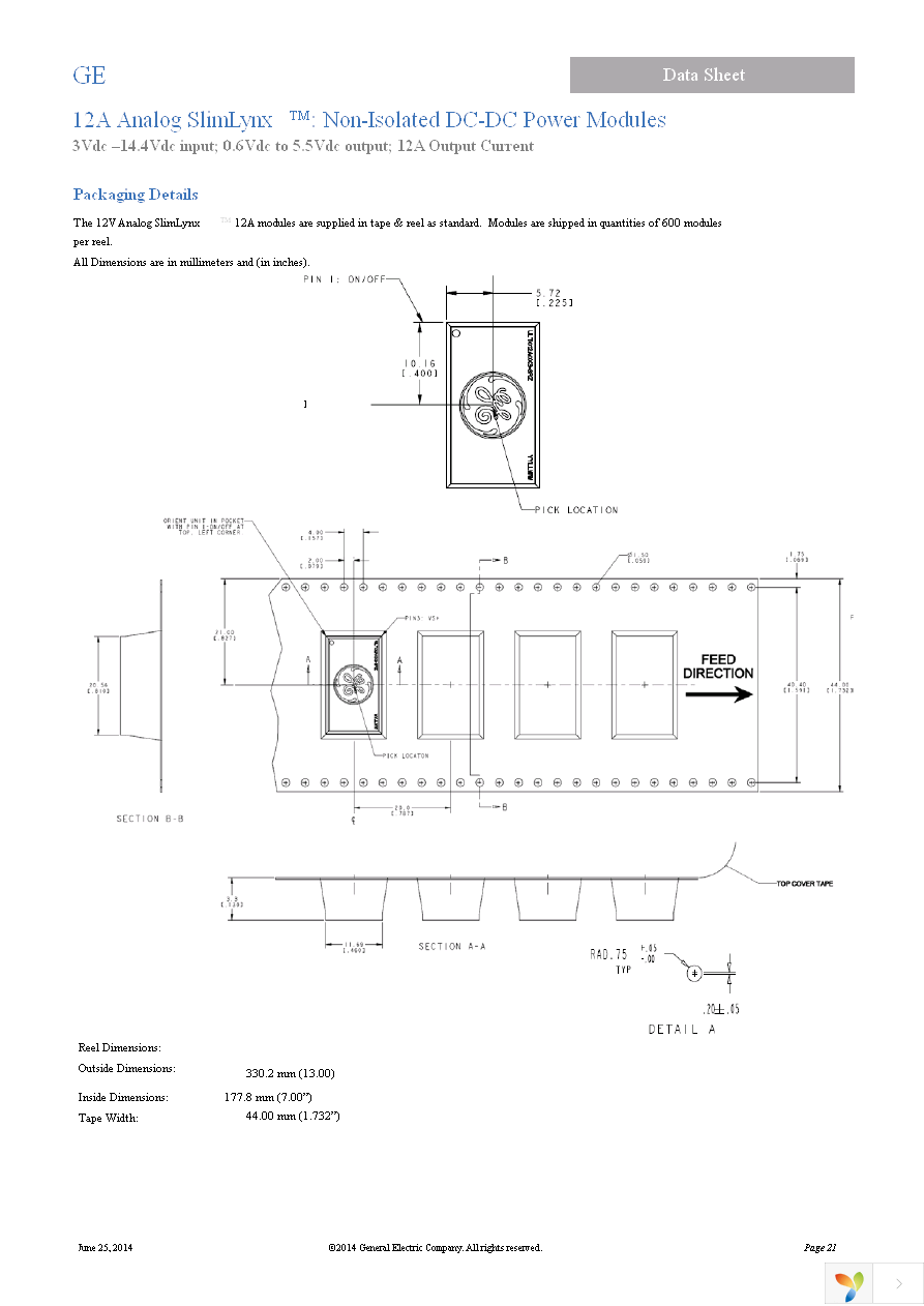 ULVT012A0X3-SRZ Page 21