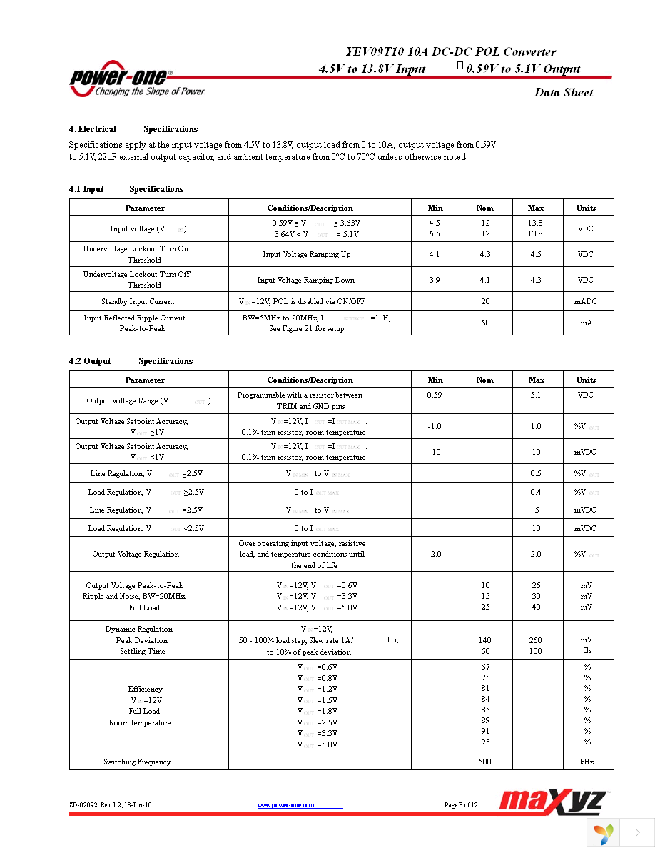 YEV09T10-0G Page 3