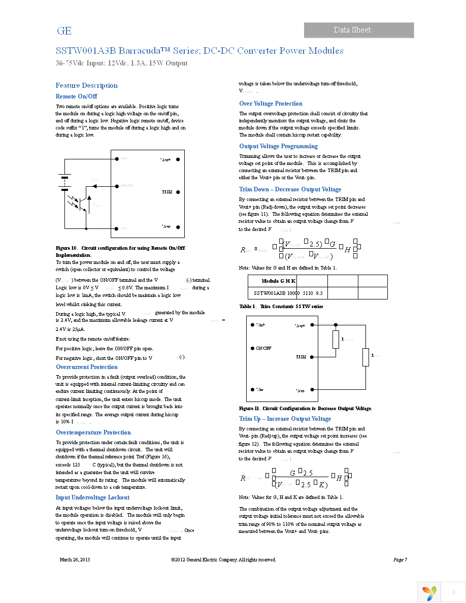 SSTW001A3B41-SRZ Page 7