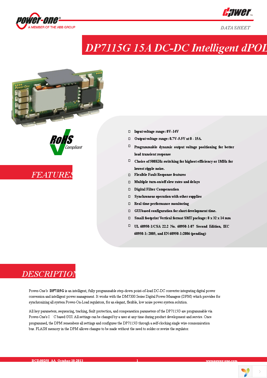 DP7115G-R100 Page 1