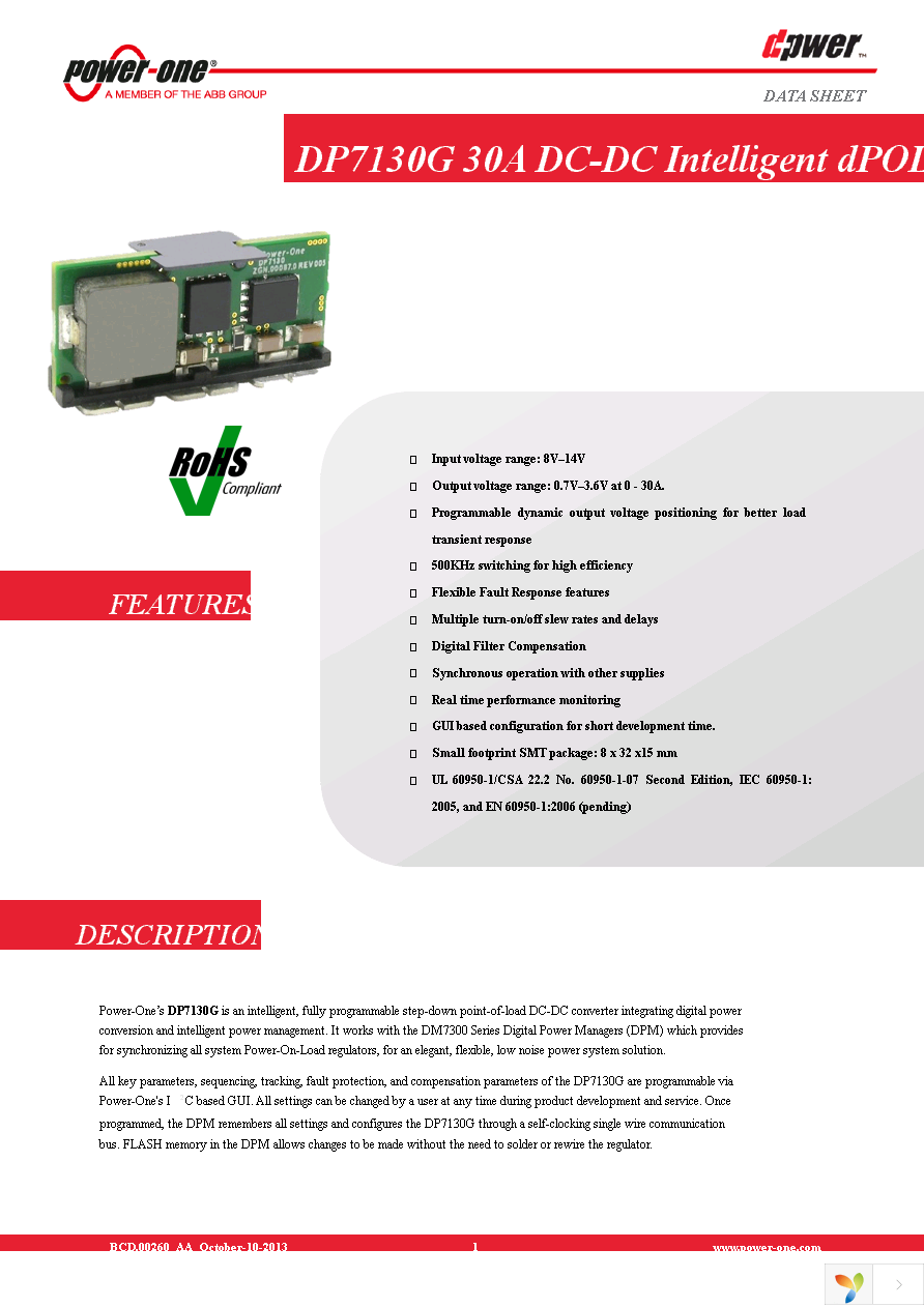 DP7130G-R100 Page 1