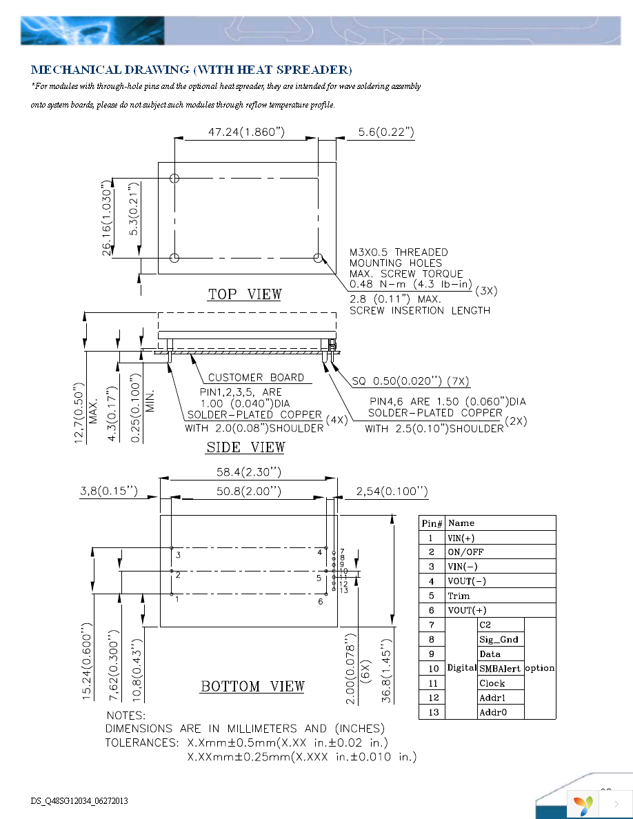 Q48SG12034NRFA Page 23