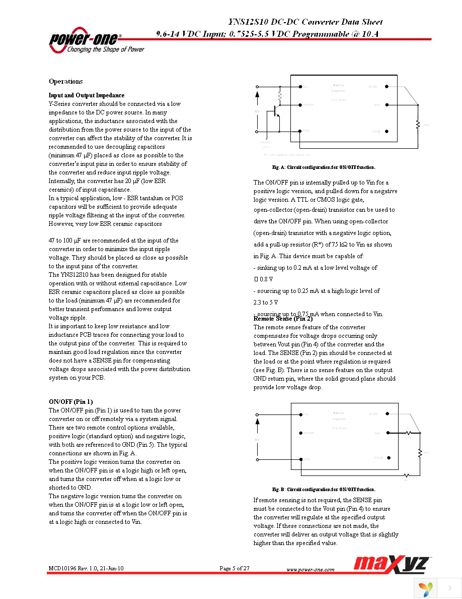 YNS12S10-0 Page 5