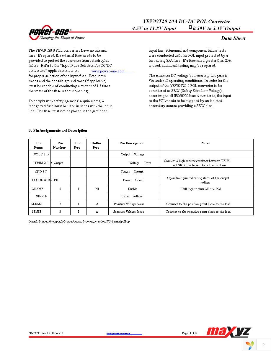 YEV09T20-0G Page 11