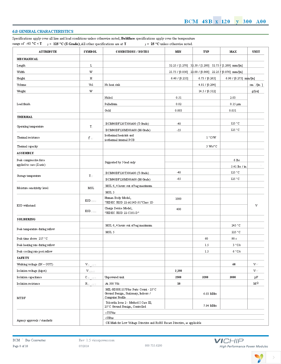 BCM48BF120T300A00 Page 8