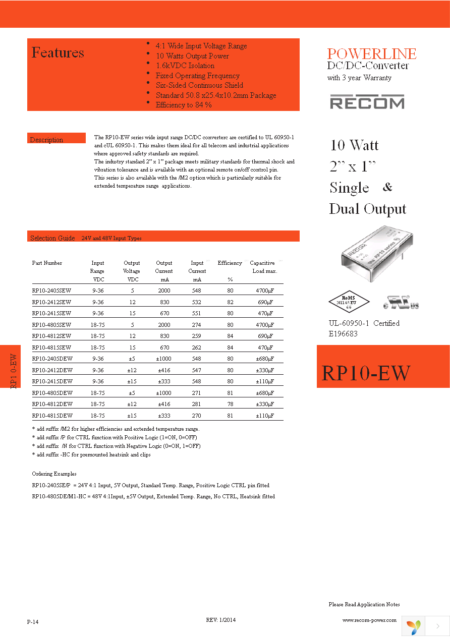 RP10-2405SEW Page 1