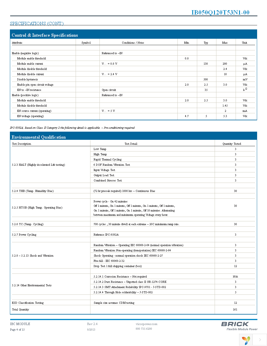 IB050Q120T53N1-00 Page 4