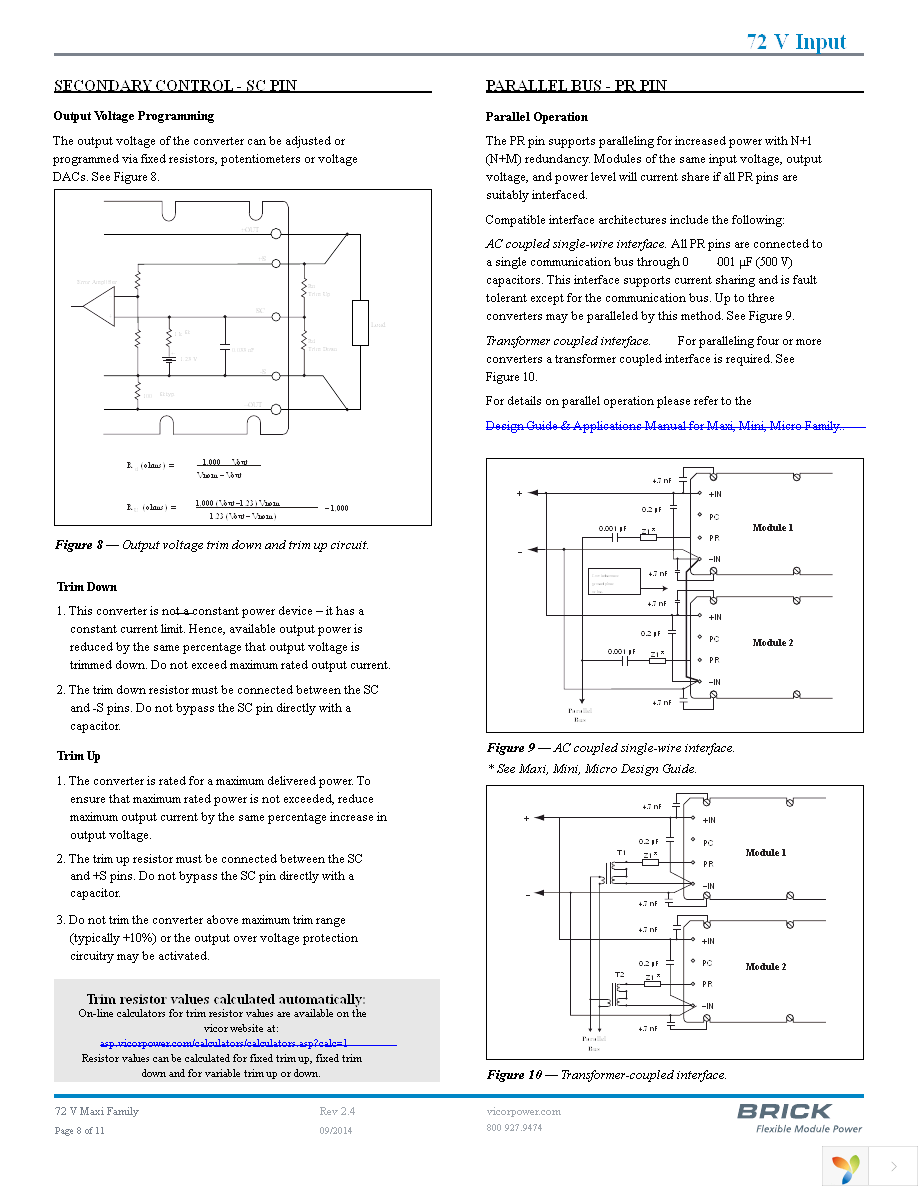 V72A24C400BL Page 8