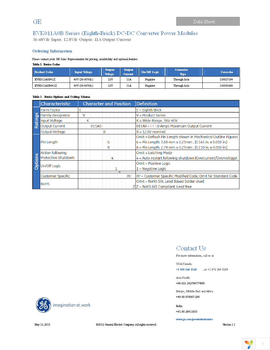 EVK011A0B41Z Page 13