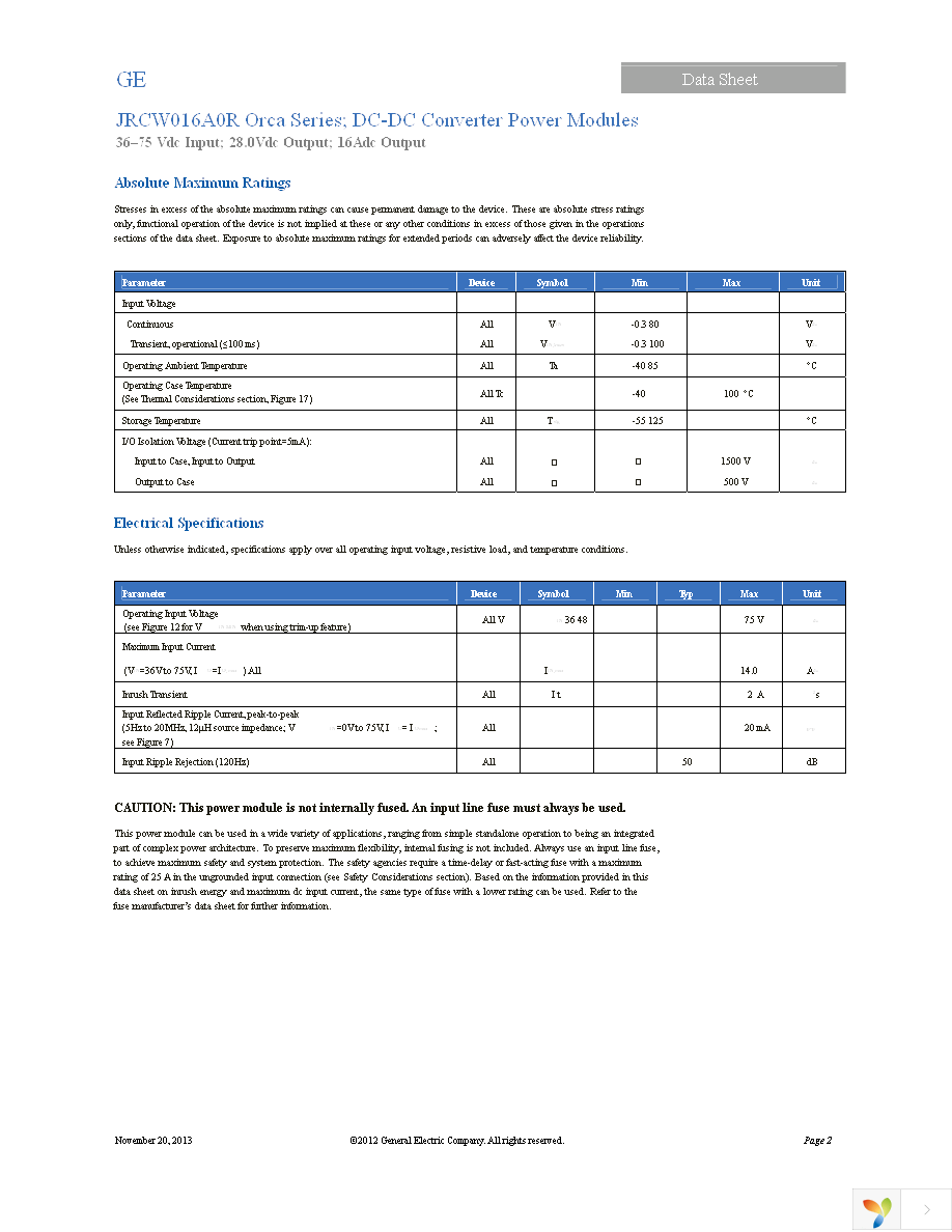 JRCW016A0R41-TZ Page 2