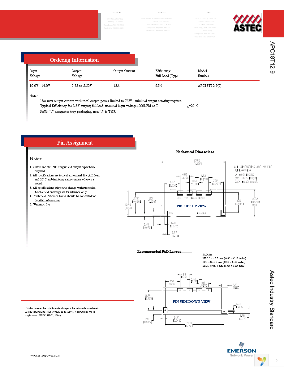 APC18T12-9JL Page 2