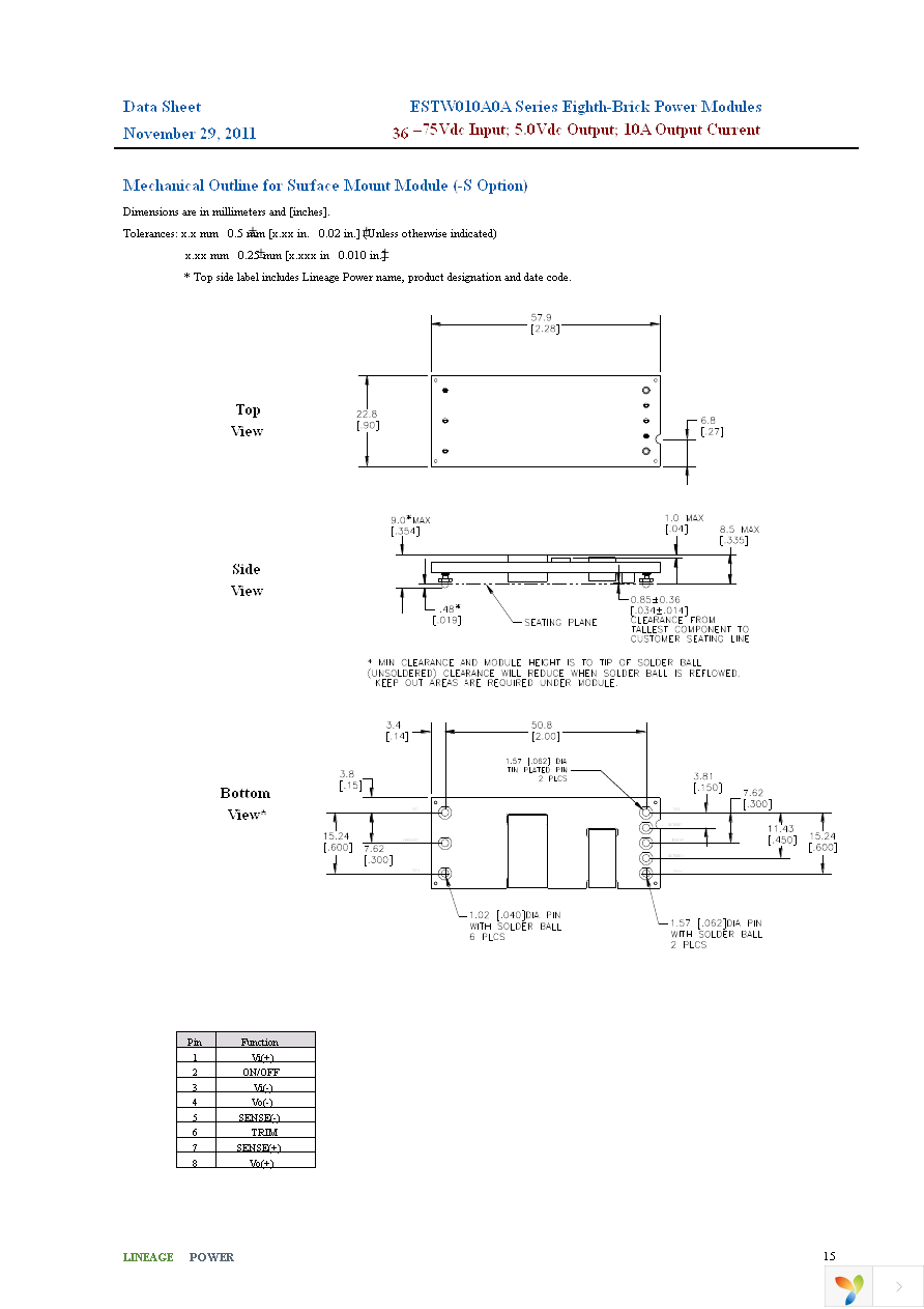 ESTW010A0A41-HZ Page 15