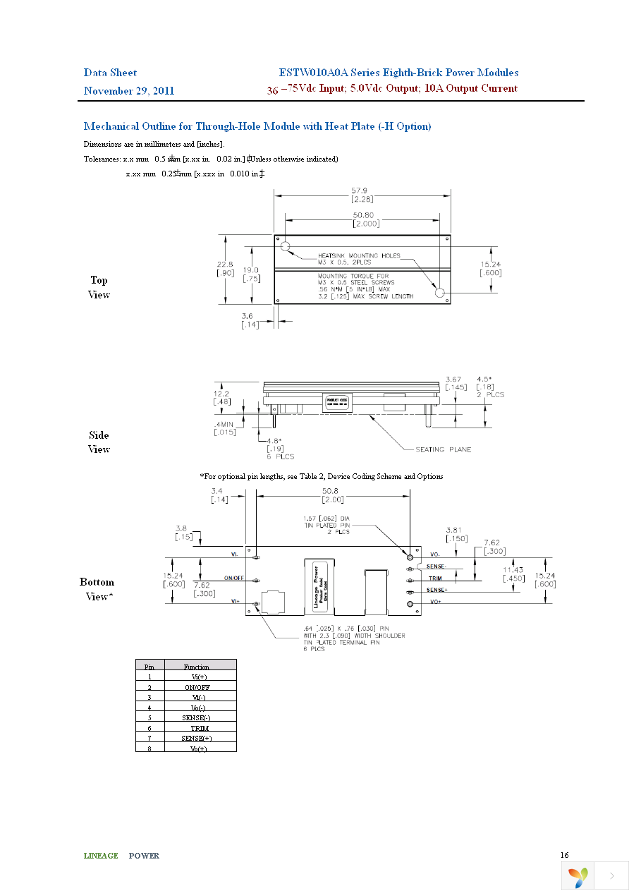 ESTW010A0A41-HZ Page 16