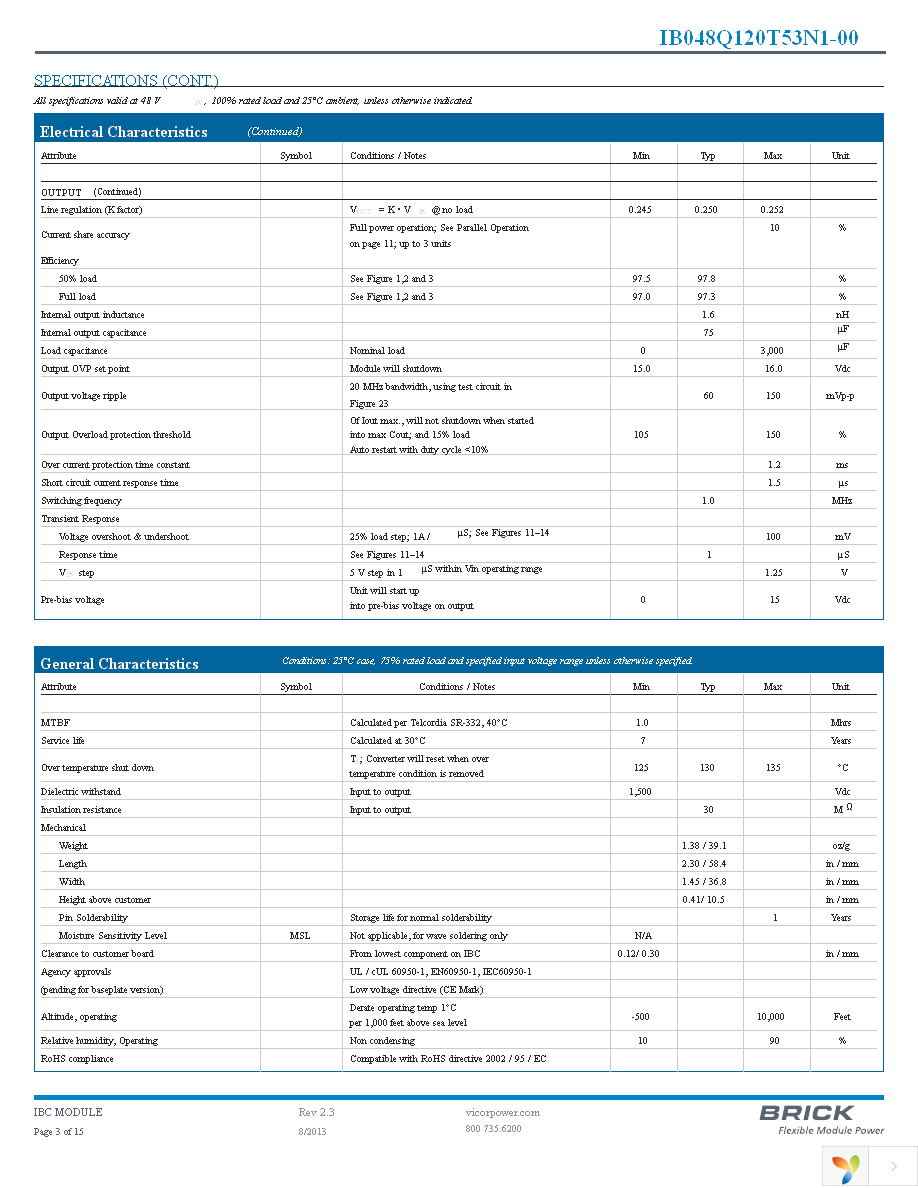 IB048Q120T53N1-00 Page 3