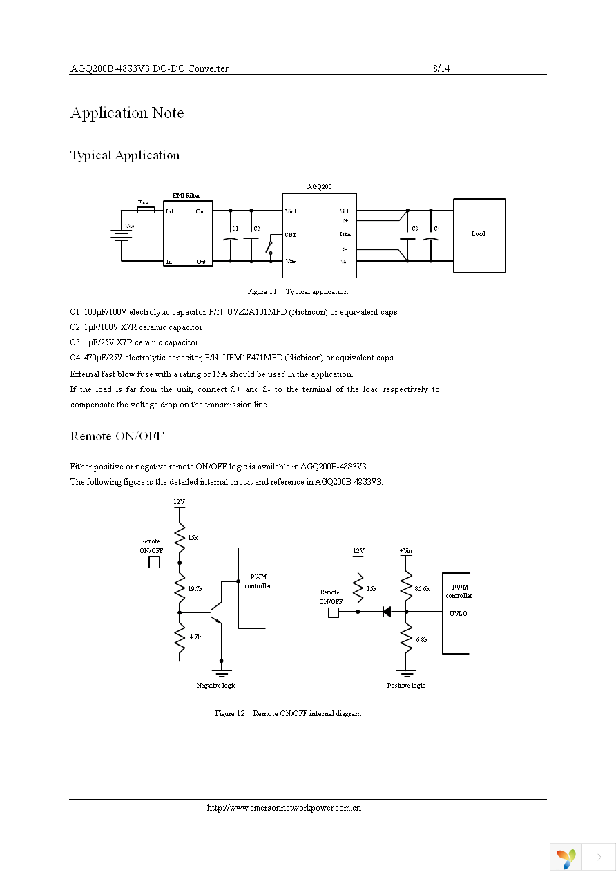 AGQ200B-48S3V3-6L Page 8