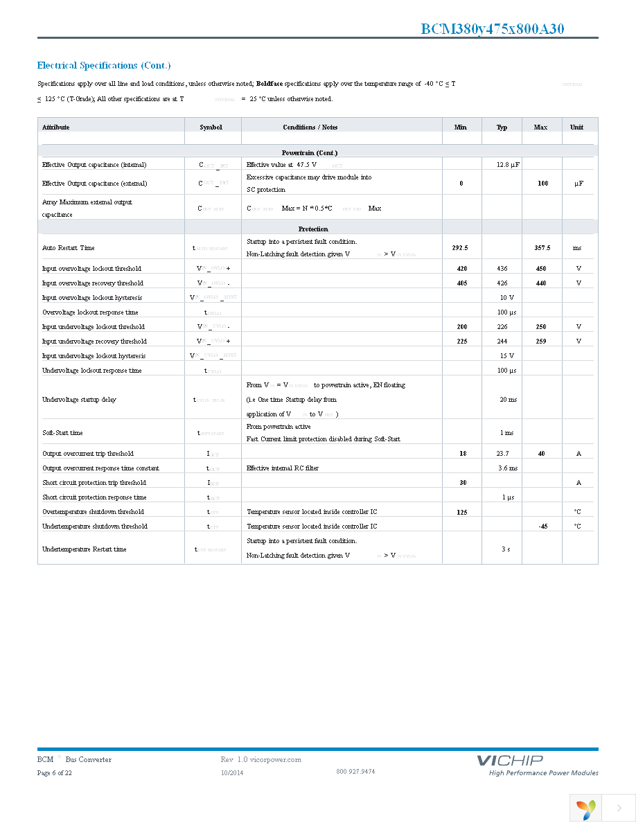 BCM380P475T800A30 Page 6