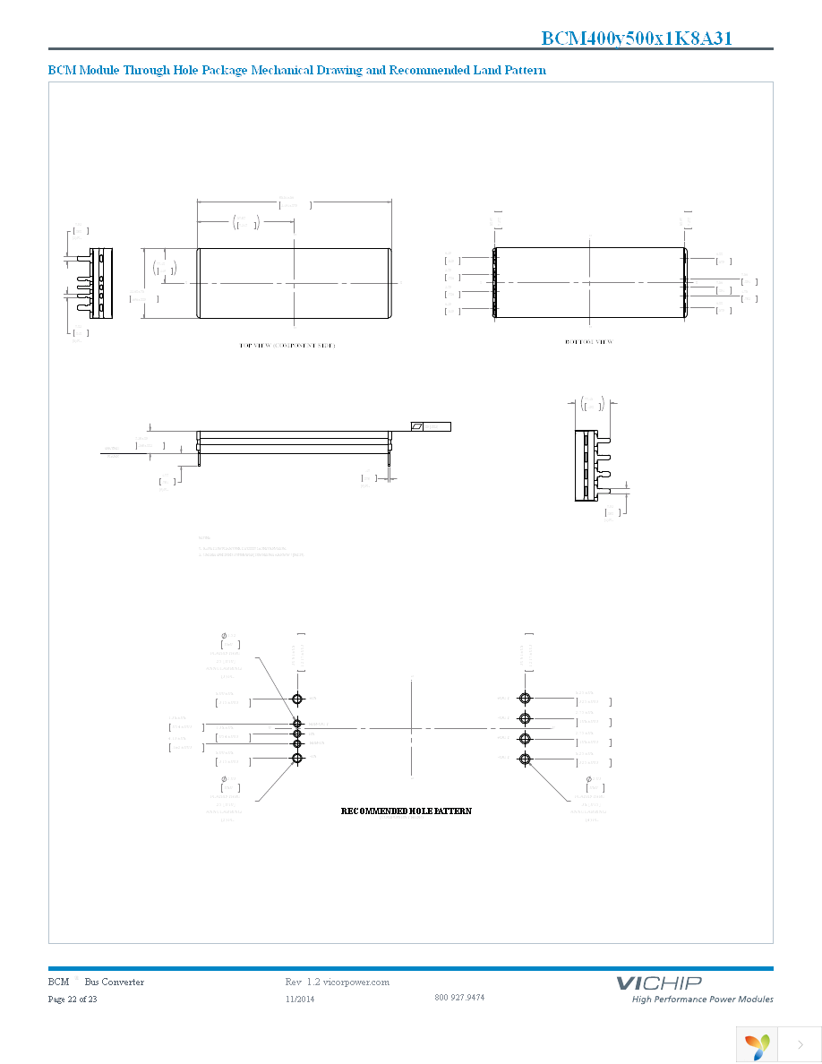 BCM400P500T1K8A31 Page 22