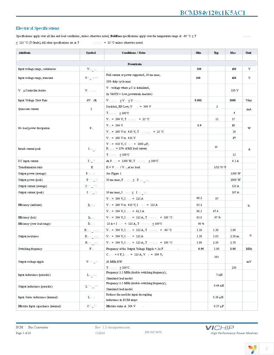 BCM384P120T1K5AC1 Page 5