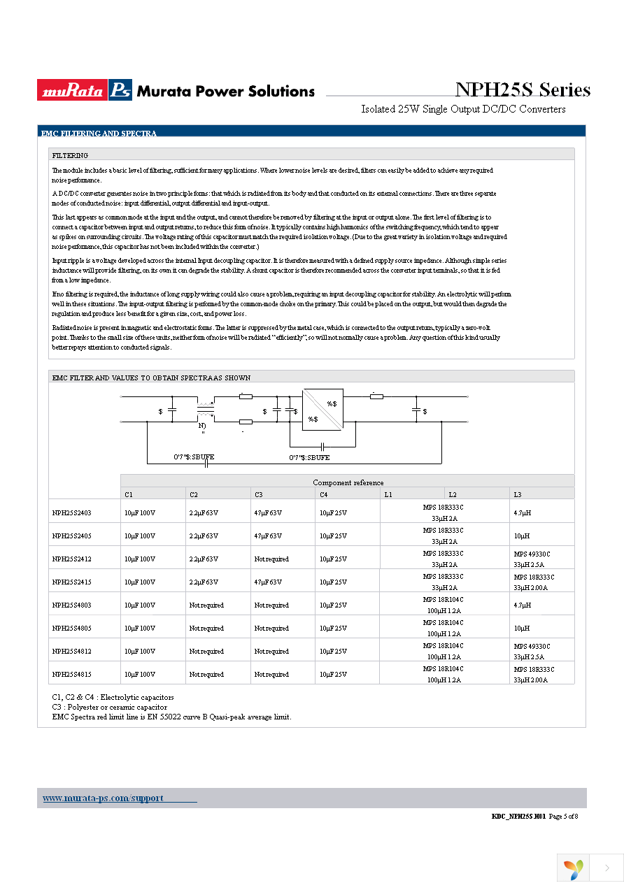 NPH25S2405IC Page 5