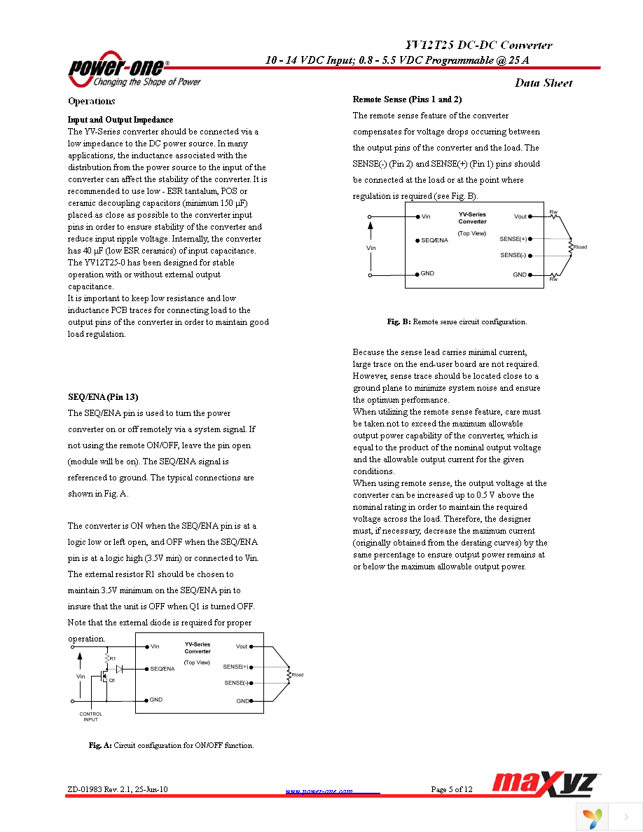 YV12T25-0G-Q Page 5