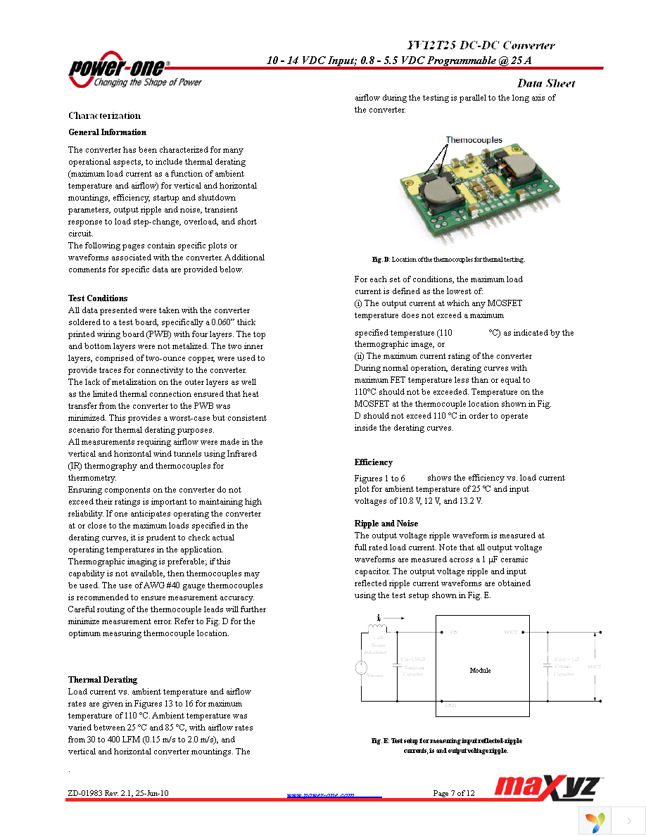 YV12T25-0G-Q Page 7