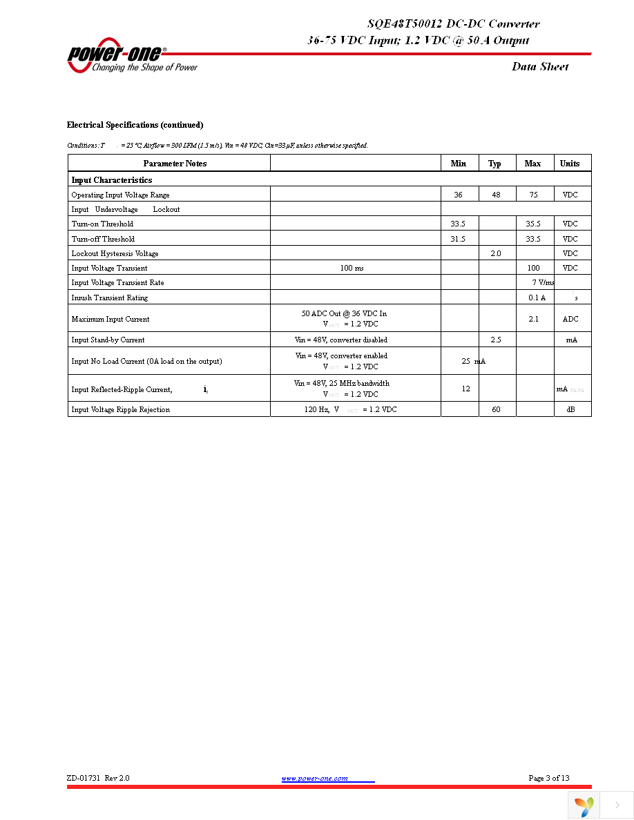 SQE48T50012-NDA0G Page 3