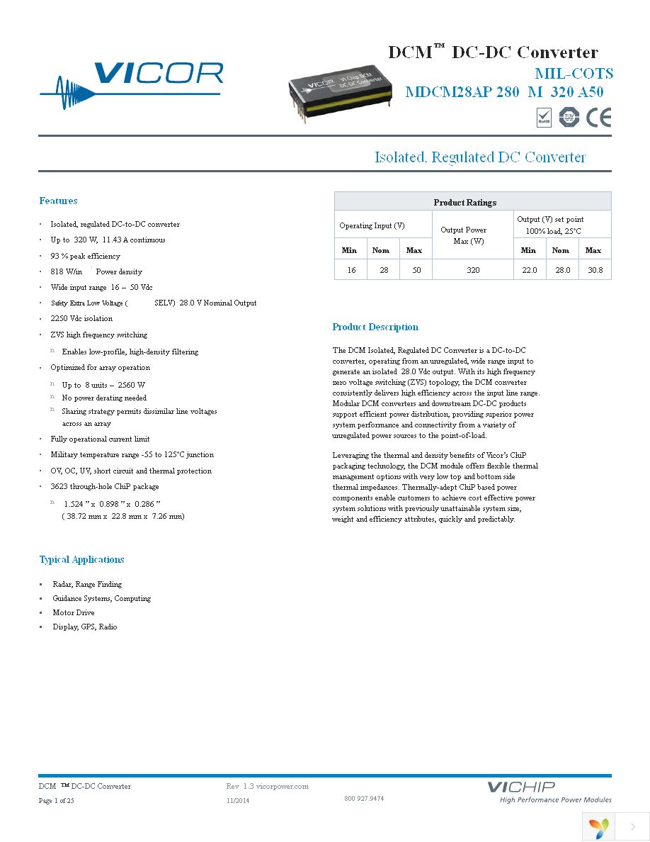 MDCM28AP280M320A50 Page 1