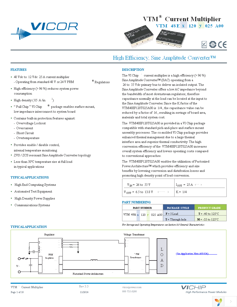 VTM48ET120T025A00 Page 1