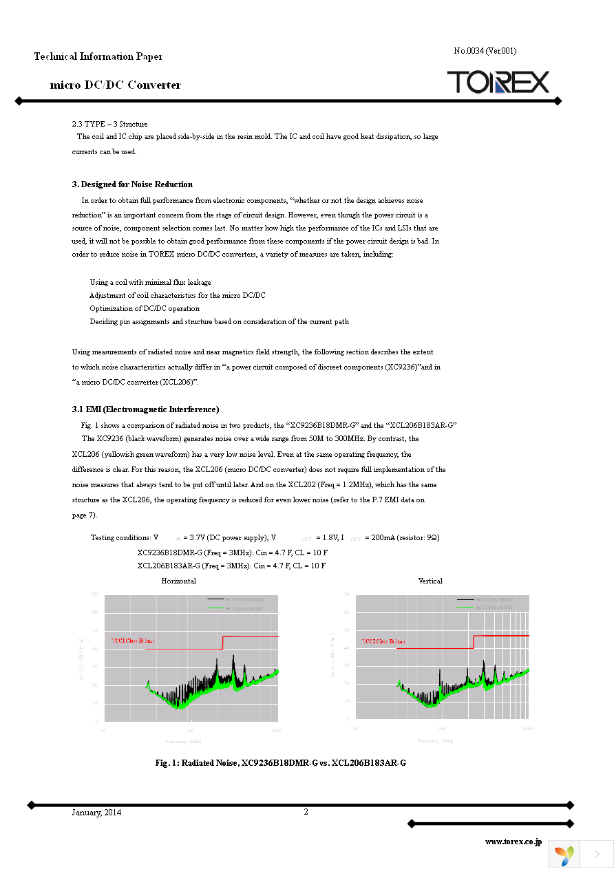 XCL212B082DR Page 2