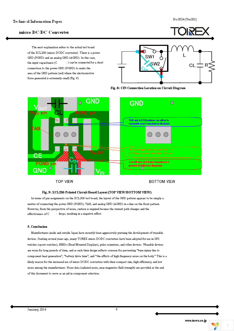 XCL212B082DR Page 6