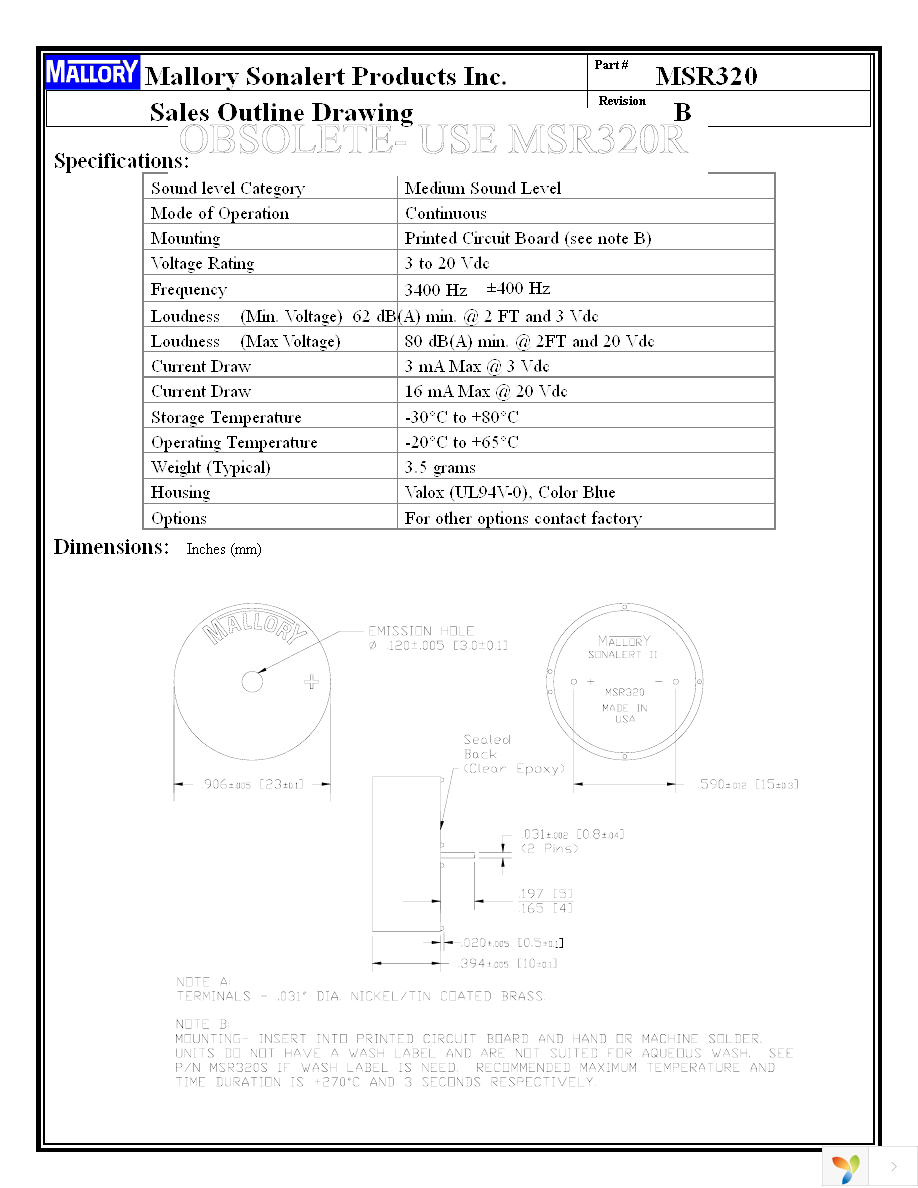 MSR320 Page 1