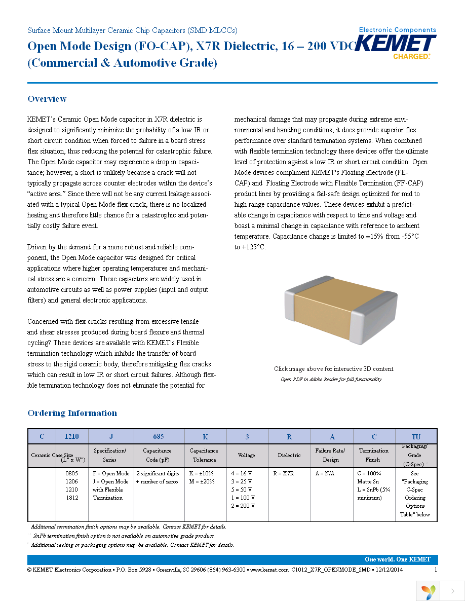 C1210F105K5RACTU Page 1