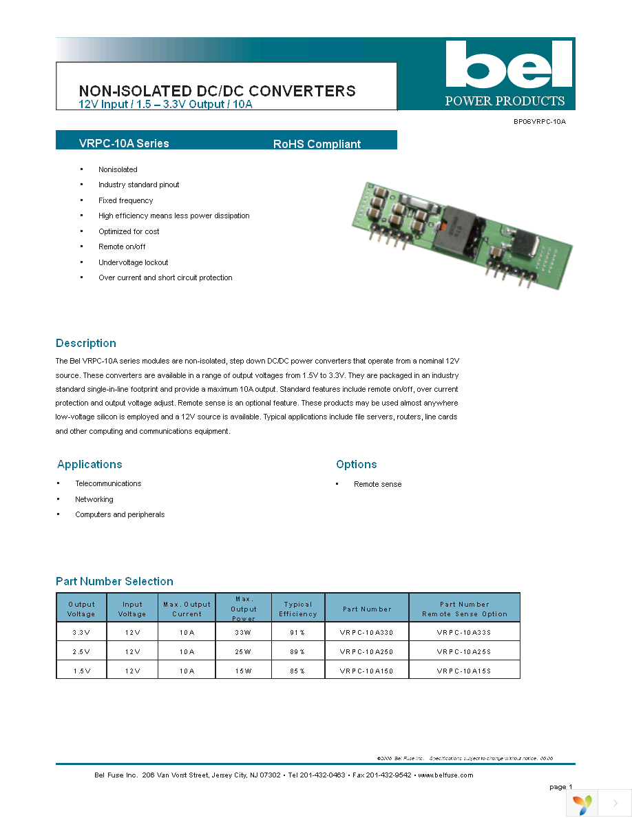 VRPC-10A33SG Page 1