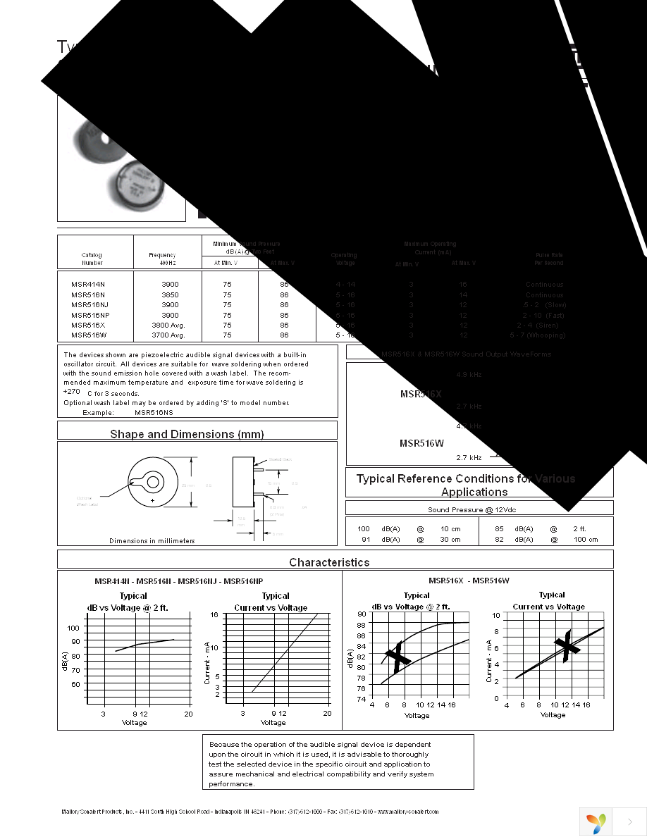 MSR516NP Page 1