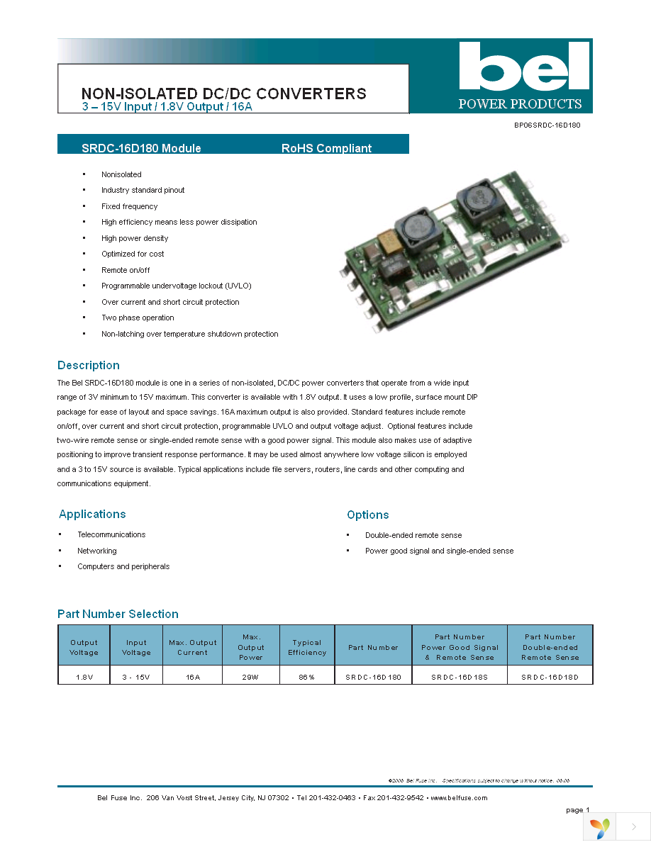 SRDC-16D18DG Page 1